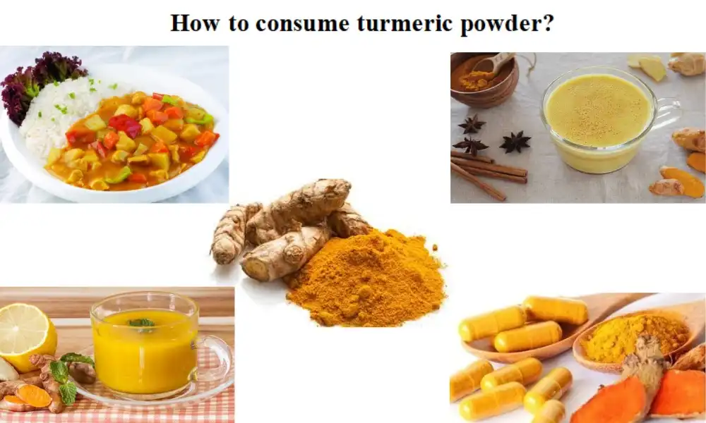 How to consume turmeric powder?